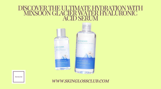 mixsoon Glacier Water Hyaluronic Acid Serum