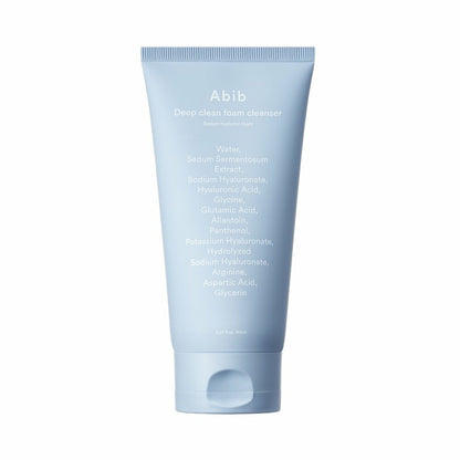 Abib Deep Clean Sedum Hyaluron Foam Cleanser