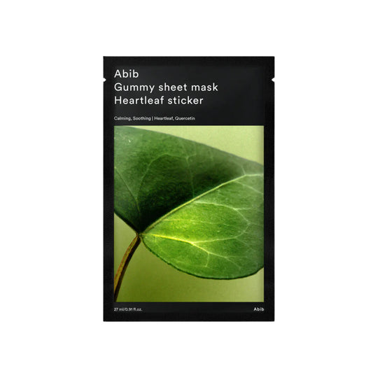 Abib Gummy Heartleaf Sticker Sheet Mask