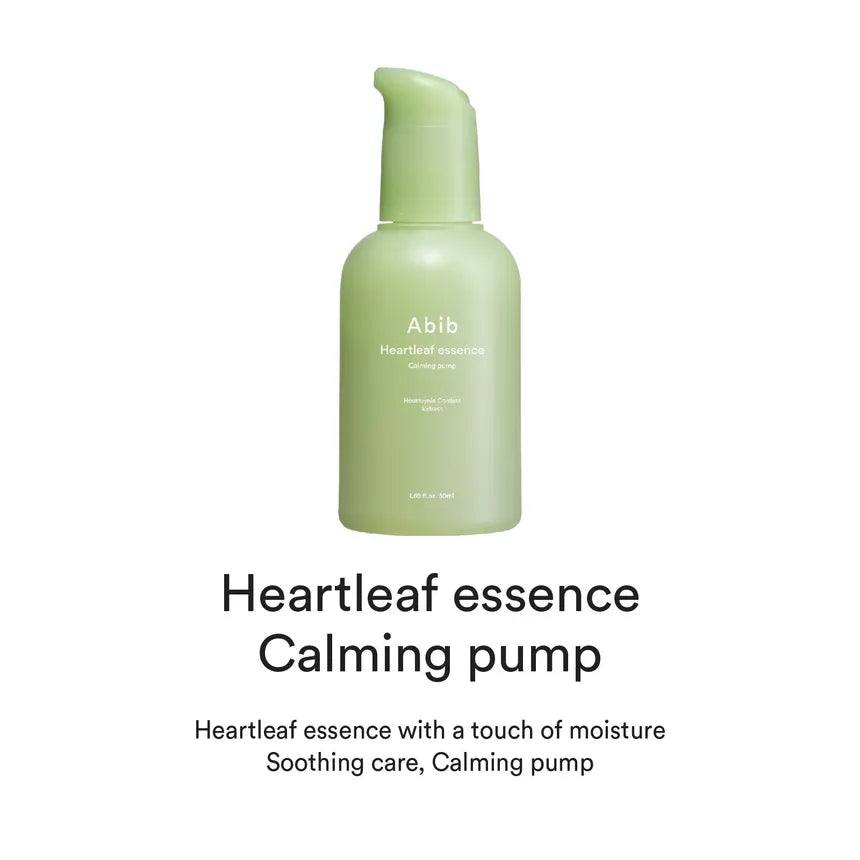 Abib Heartleaf Calming Essence Pump