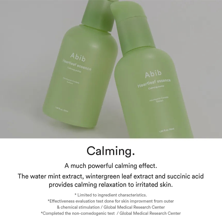 Abib Heartleaf Calming Essence Pump