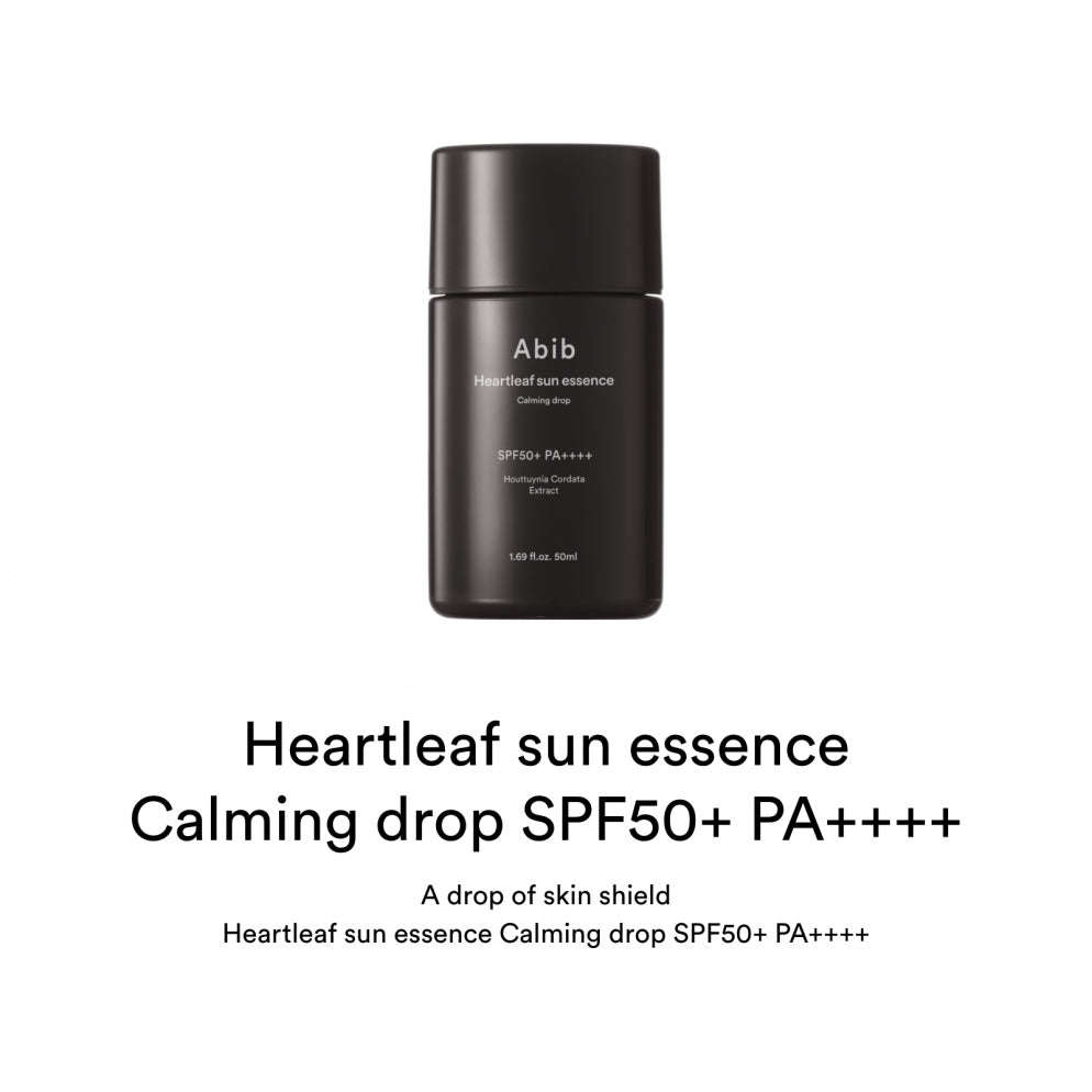 Abib Heartleaf Sun Essence Calming Drop SPF50+ PA++++