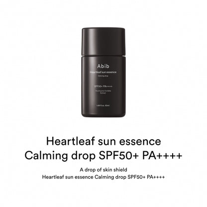 Abib Heartleaf Sun Essence Calming Drop SPF50+ PA++++