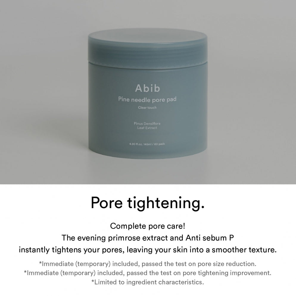 Abib Pine Needle Pore Pad Clear Touch