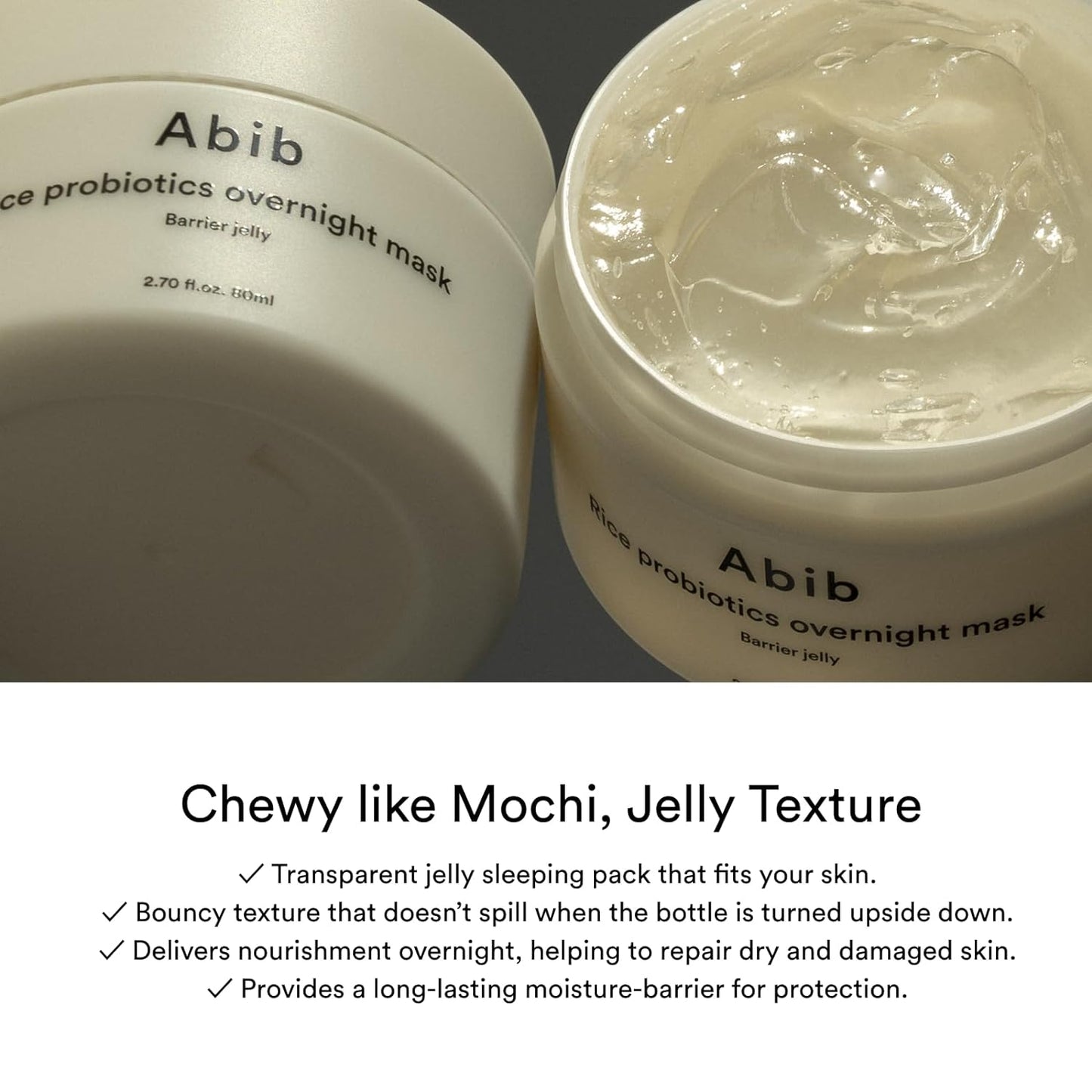 Abib Rice Probiotics Overnight Mask