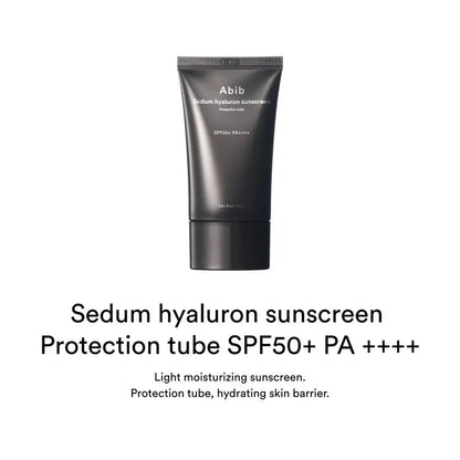 Abib Sedum Hyaluron Sunscreen Protection Tube SPF50+ PA++++