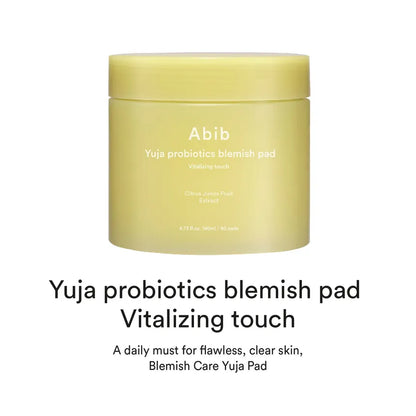 Abib Yuja Probiotics Blemish Pad