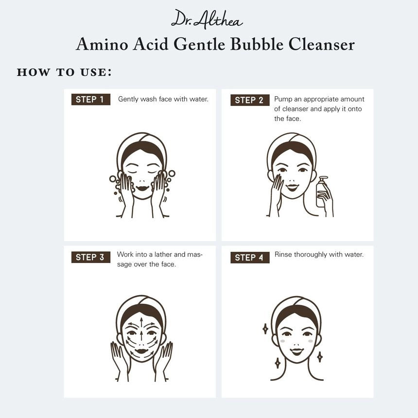 Skin Gloss ClubDr. AltheaDr. Althea Amino Acid Gentle Bubble CleanserCleanserAlthea Amino Acid Gentle Bubble Cleanser