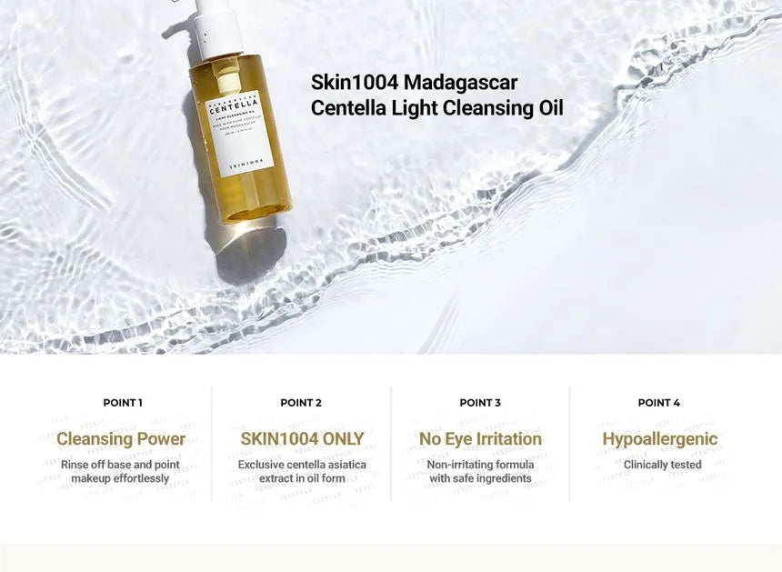 SKIN 1004 Madagascar Centella Light Cleansing Oil