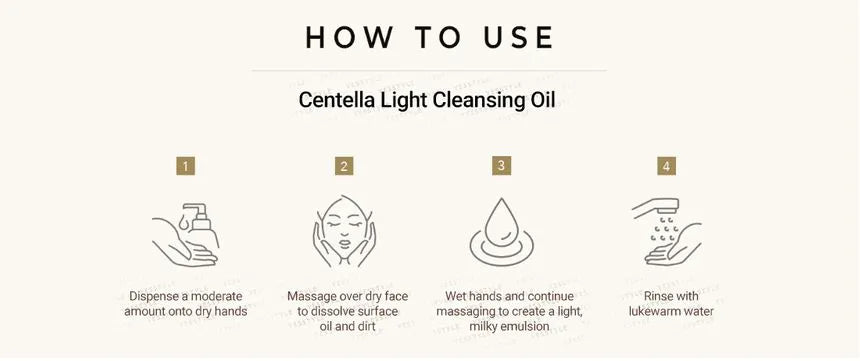 SKIN 1004 Madagascar Centella Light Cleansing Oil