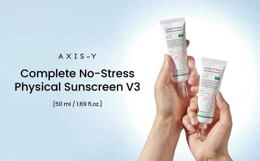 AXIS-Y Complete No-Stress Physical Sunscreen (V3) SPF50+ PA++++