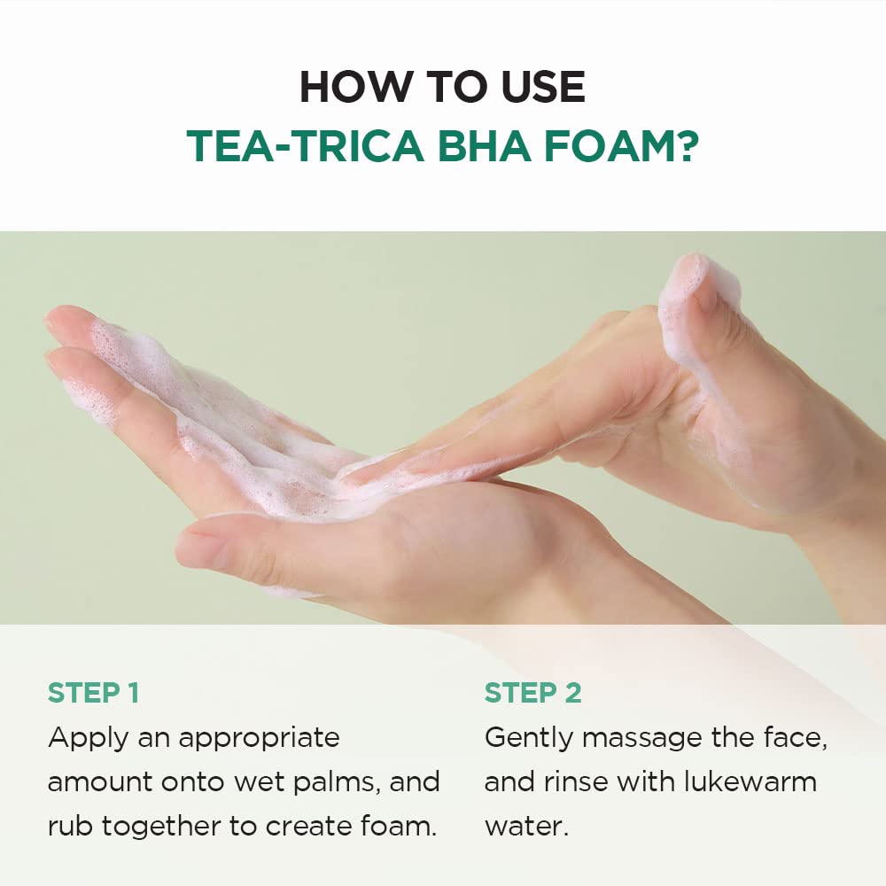 SKIN 1004 Madagascar Centella Tea-Trica BHA Foam